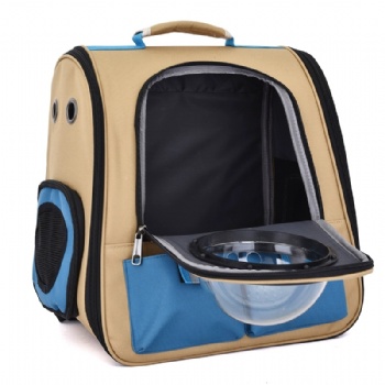 Airline Approved Pet Canvas Bubble Backpack