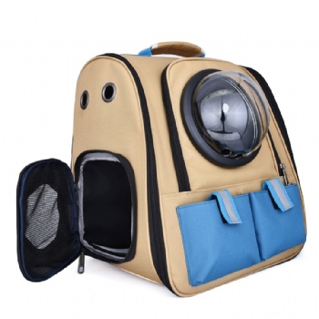 Airline Approved Pet Canvas Bubble Backpack