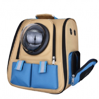 Airline Approved Pet Canvas Bubble Backpack