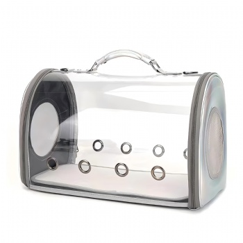 Transparent Capsule Pet Handbag