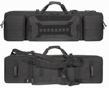 36 Inch Double Tactical Rifle Case with Laser Cut Molle System