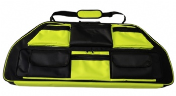 Black Yellow Compound Bow Case