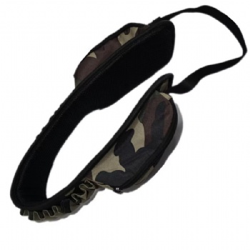 Camo Cartridge Belt with Zipper Pockets