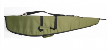 Green Rifle Case with Zippered Pocket